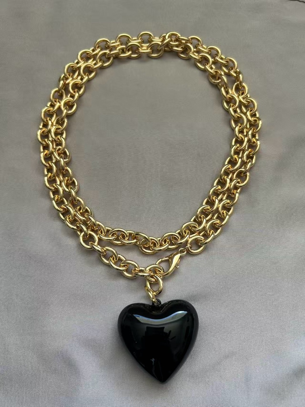 NWOT Roxanne Assoulin The Big Puffy Heart Charm
Necklace - Picture 3 of 3